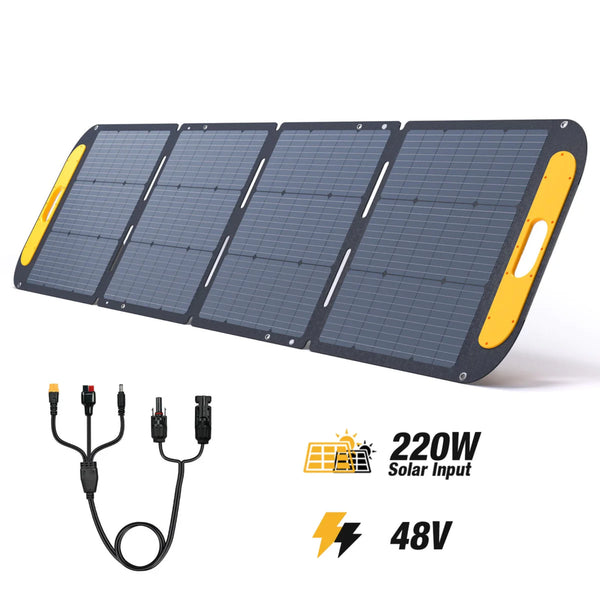 VTOMAN 220W Pro Foldable Portable Solar Panel